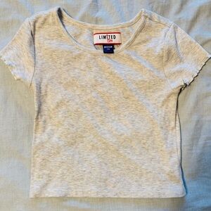 Limited Too Heather Gray Short Sleeve Tee